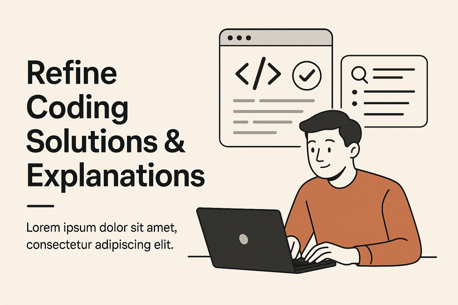 Refine Coding Solutions & Explanations